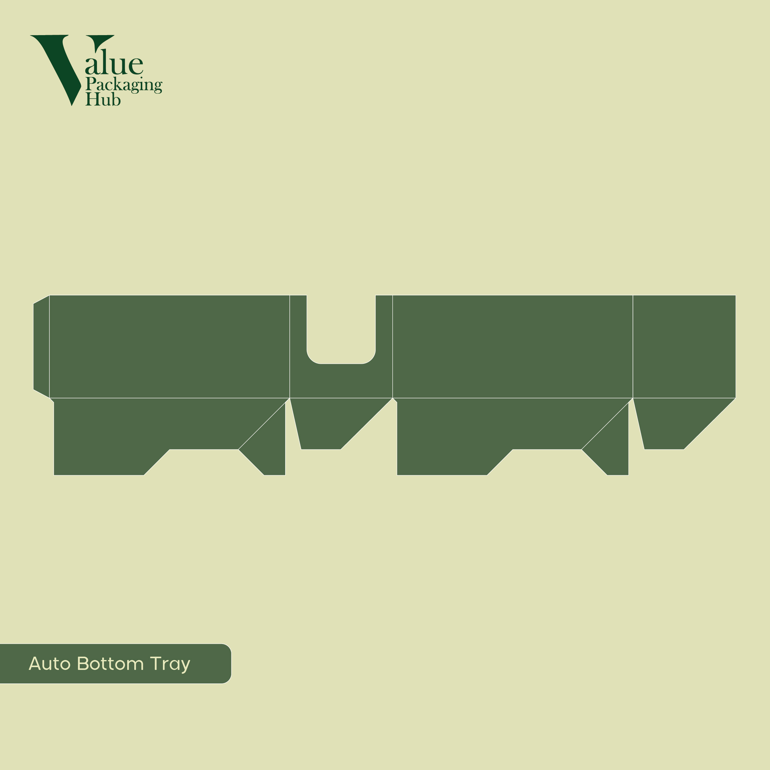 Sturdy custom auto bottom trays with a interlocking base for easy assembly.
