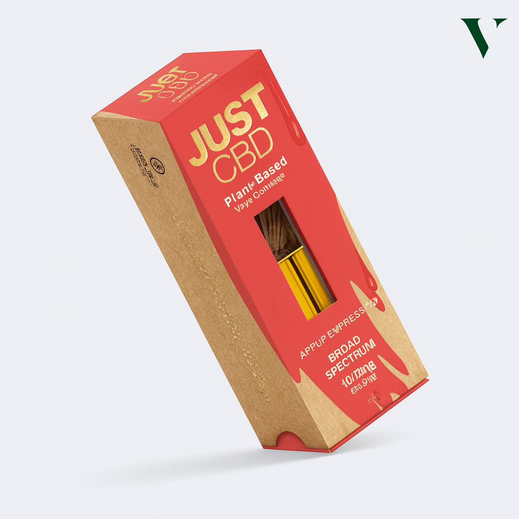 2. Premium cannabis box packaging for dispensary retail presentation