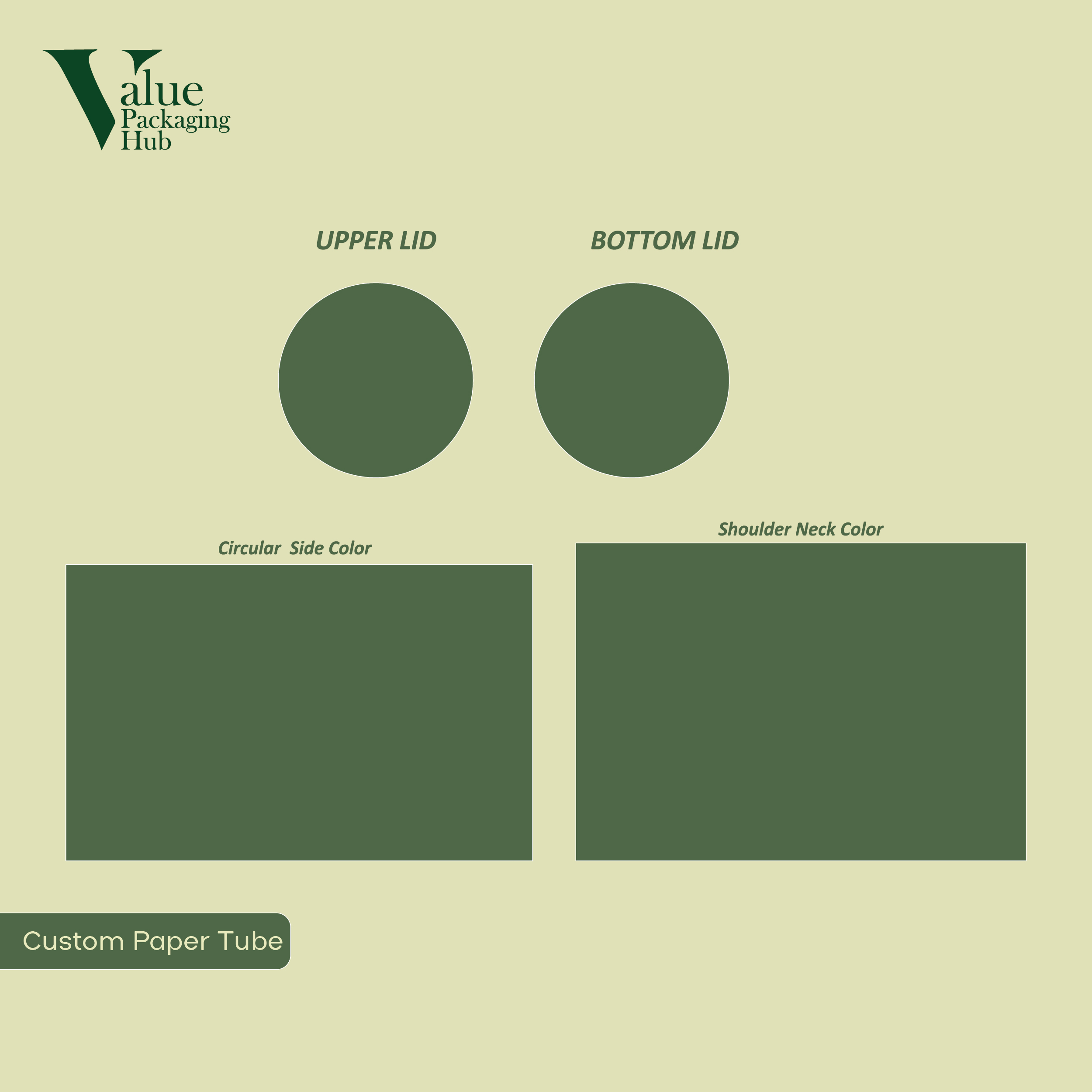 Order customized paper tube packaging aesthetically for a premium brand