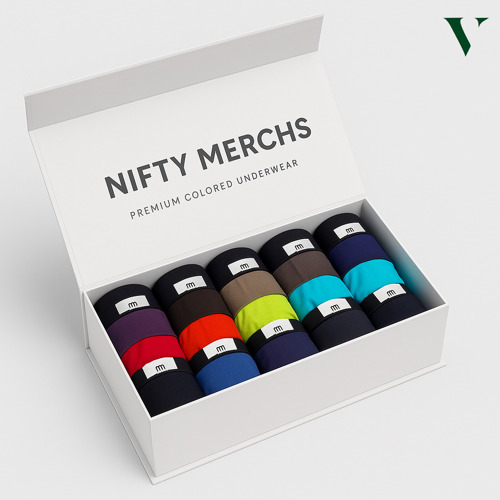 Premium custom underwear boxes with soft-touch finish for ourselves