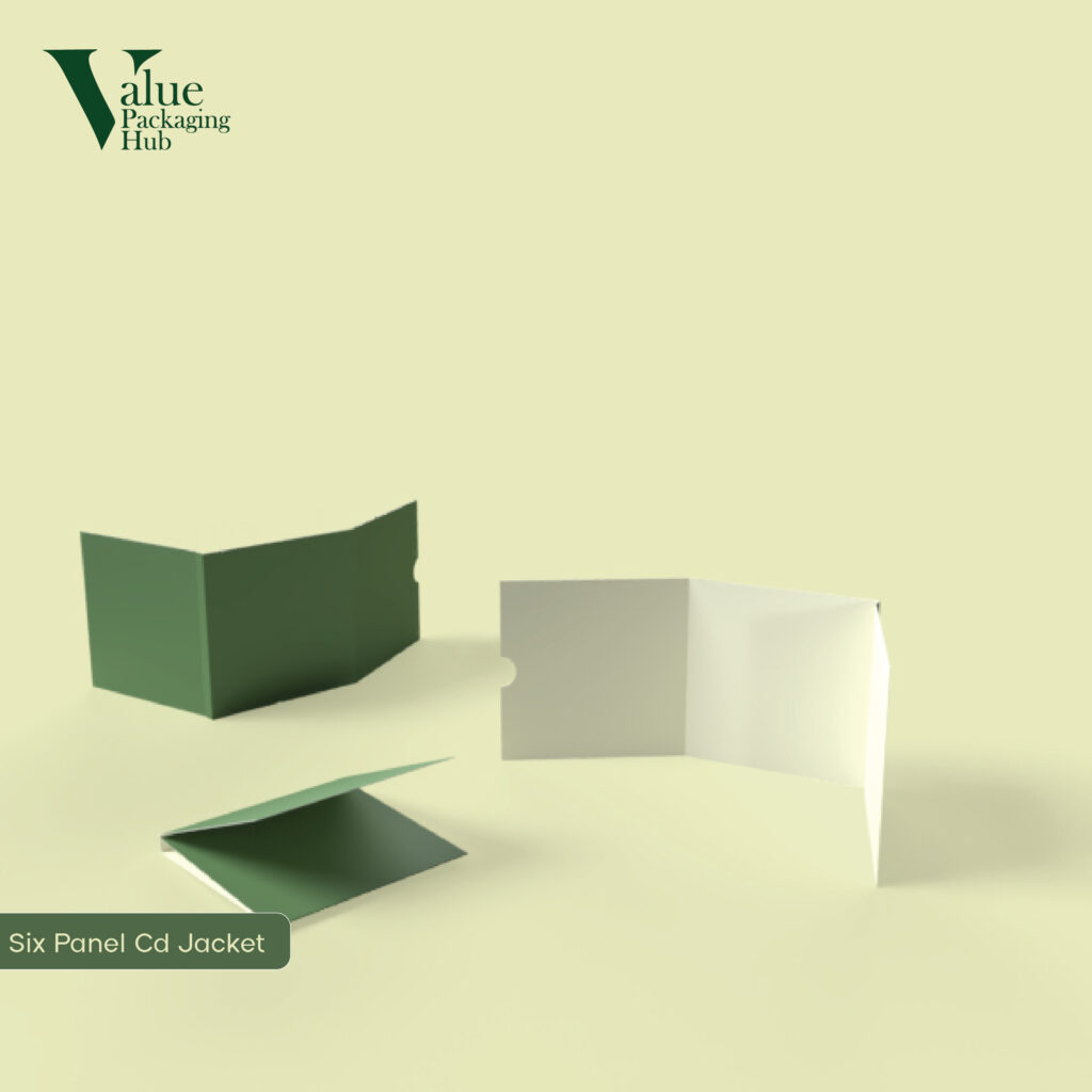 Created a six-panel custom CD jacket for branding, logo display, and protection.