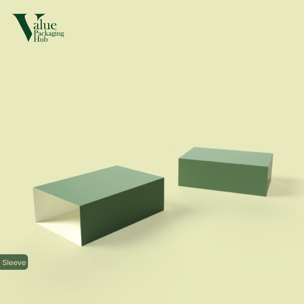 Get premium product labelling on custom sleeves packaging at Value Packaging Hub.