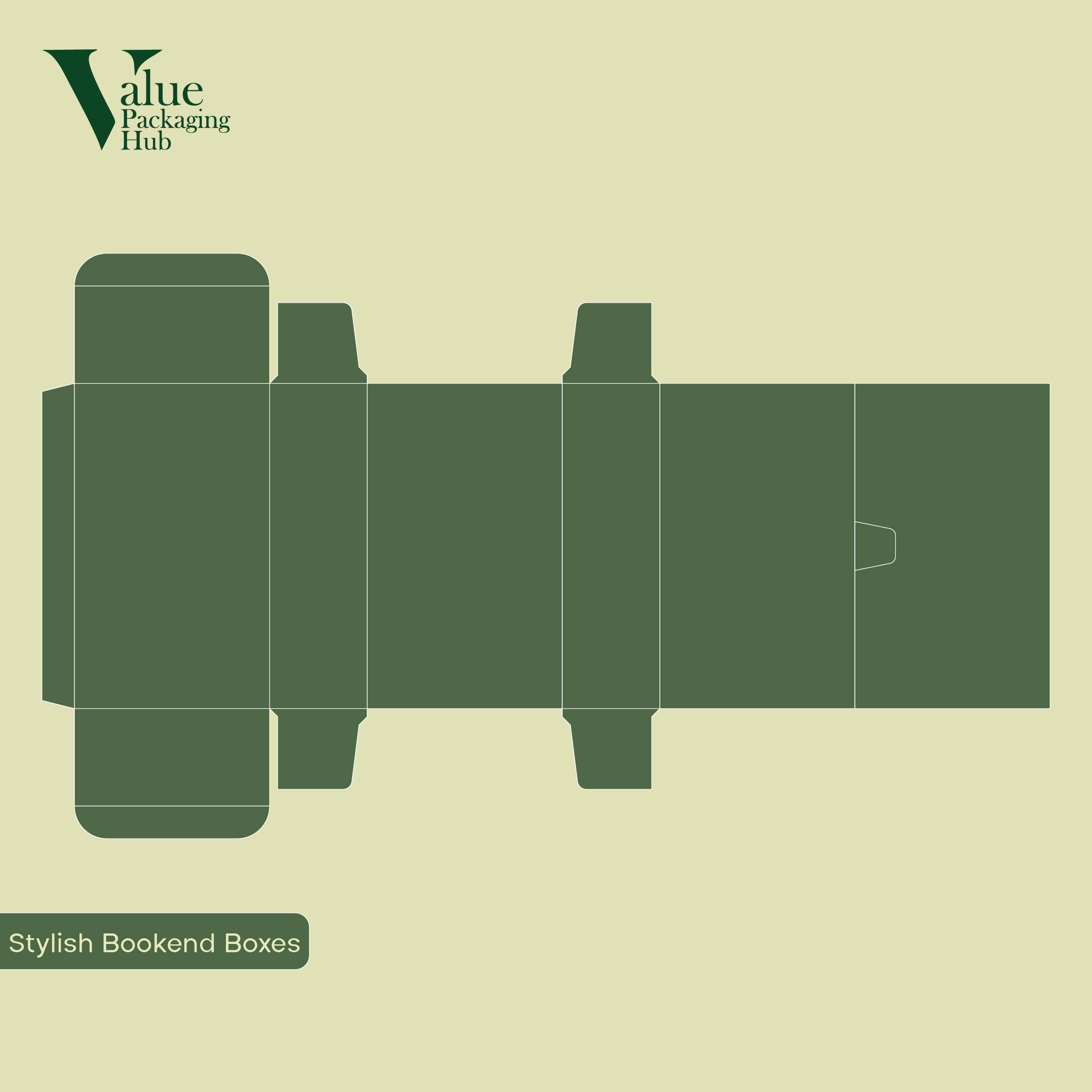 Affordable custom bookend packaging perfect for USA product sellers.