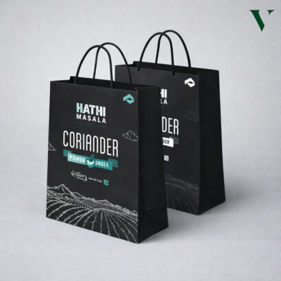 Bright custom color printed SOS Bags for the best USA retail packaging.