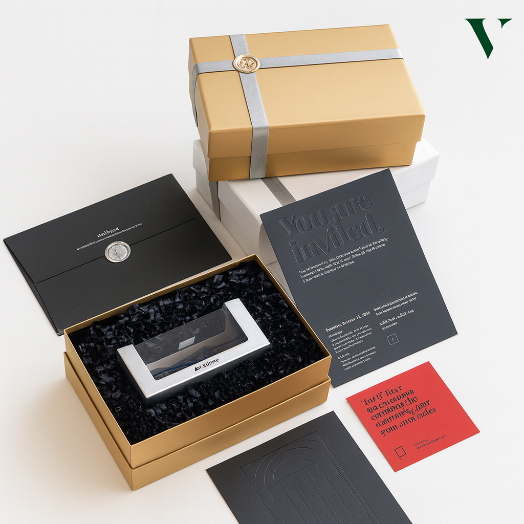 Order custom corporate gift boxes from Value Packaging Hub