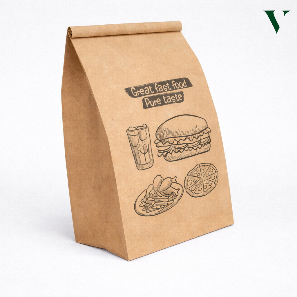 Retail-ready custom takeaway bags from Value Packaging Hub USA