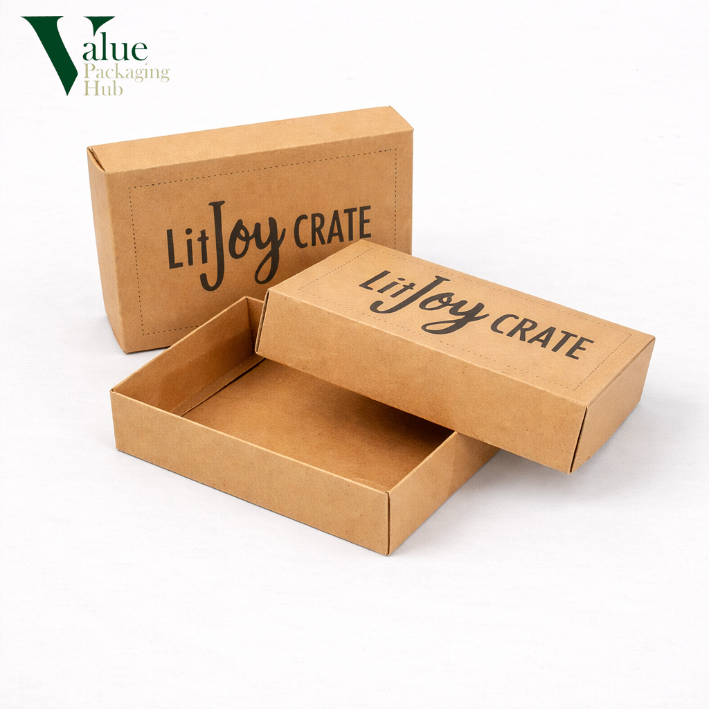 Display your product beautifully in Kraft boxes with lid packaging