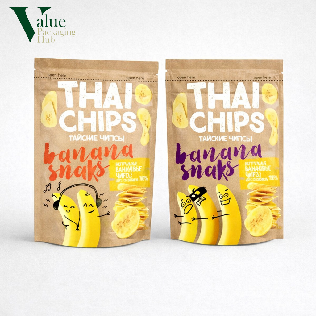 Kraft mylar bags combine durability with a luxury flexible packaging service.