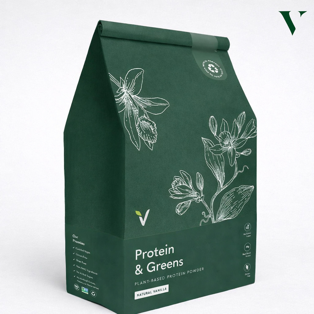 Easy to close wholesale paper lunch bags at affordable rates