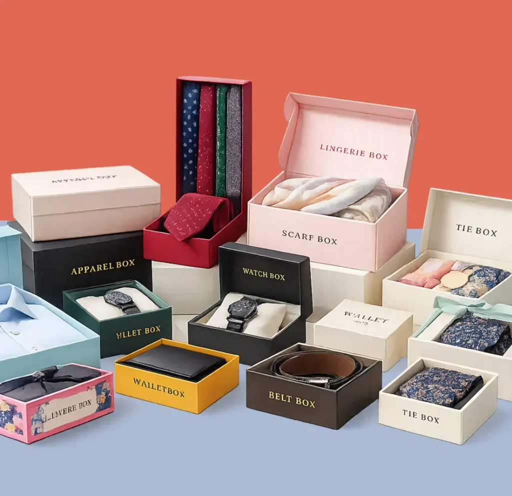 apparel and fashion Menu