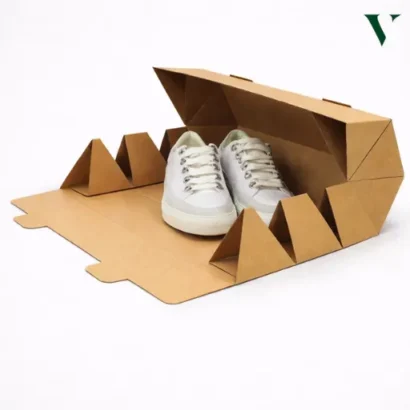 Custom roller hexagonal shoe box