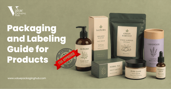 Packaging and labeling guide for products
