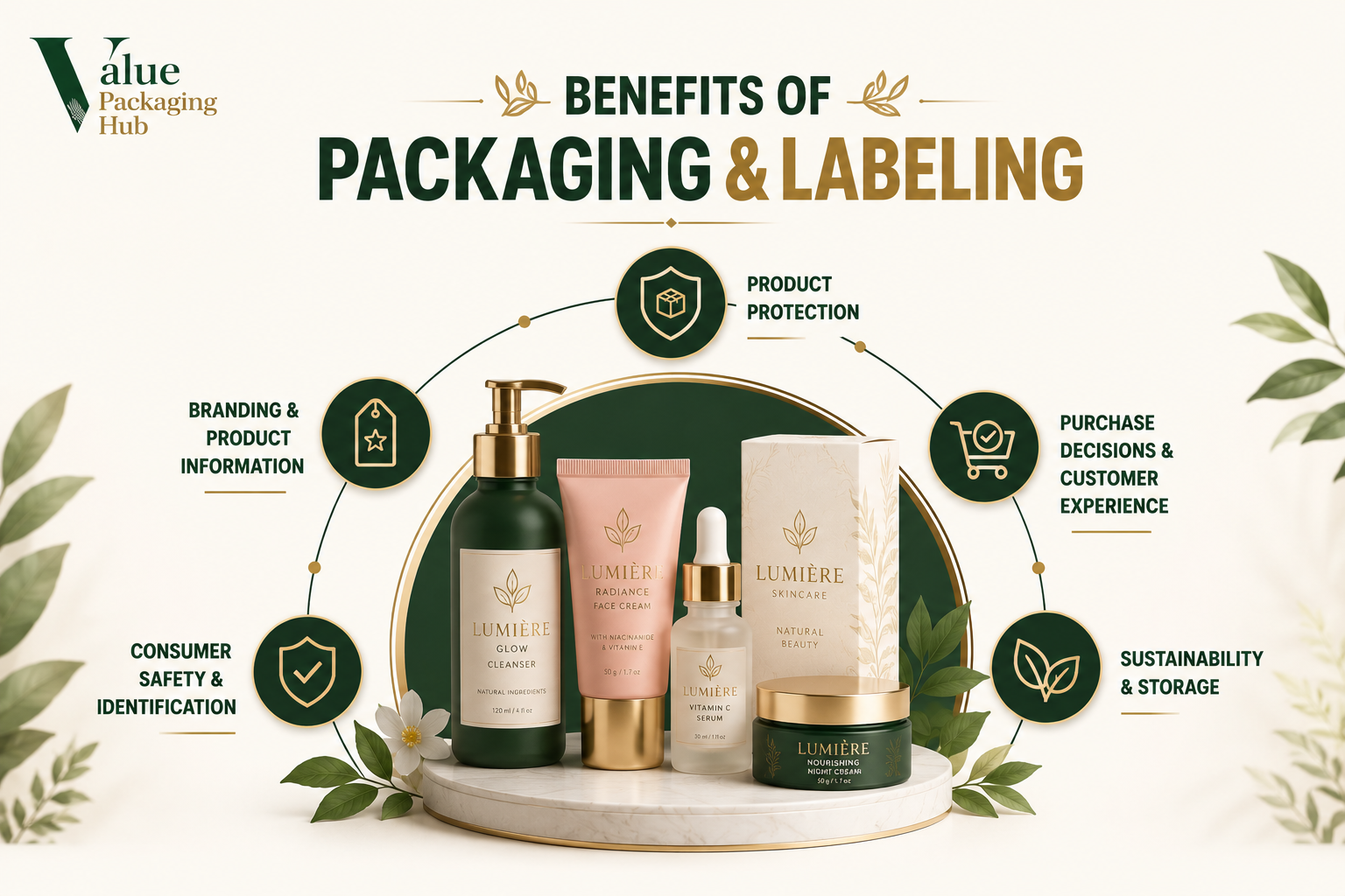 benefits of packaging and labeling