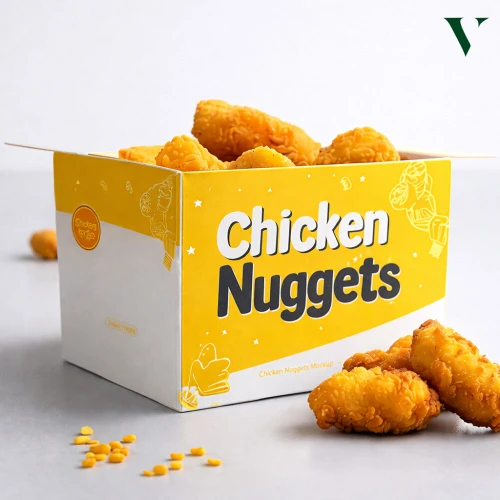 chicken nuggets boxes
