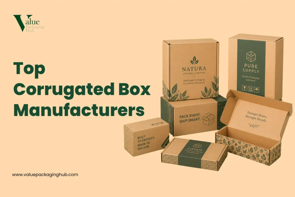 top corrugated box manufacturers for your brand