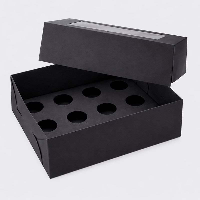 Cardboard insert for product protection in custom boxes