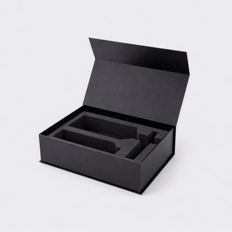 Custom foam insert for product protection in packaging boxes