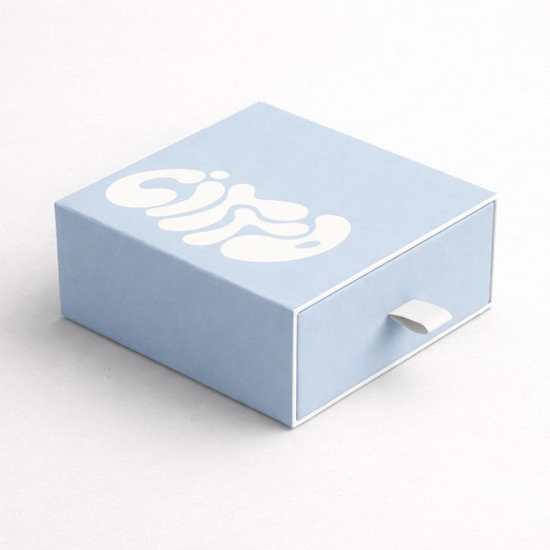 Matte lamination finish on custom printed packaging boxes