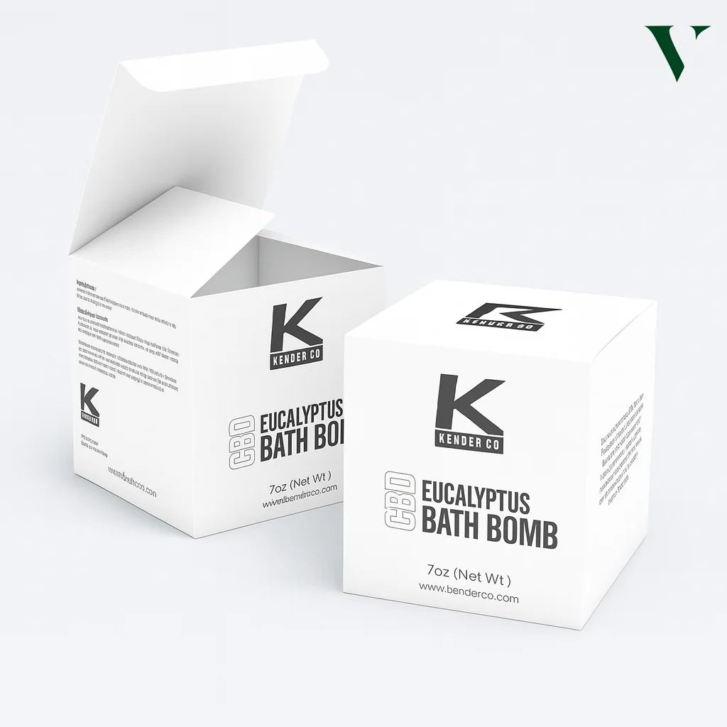 reverse end tuck boxes for cbd packaging